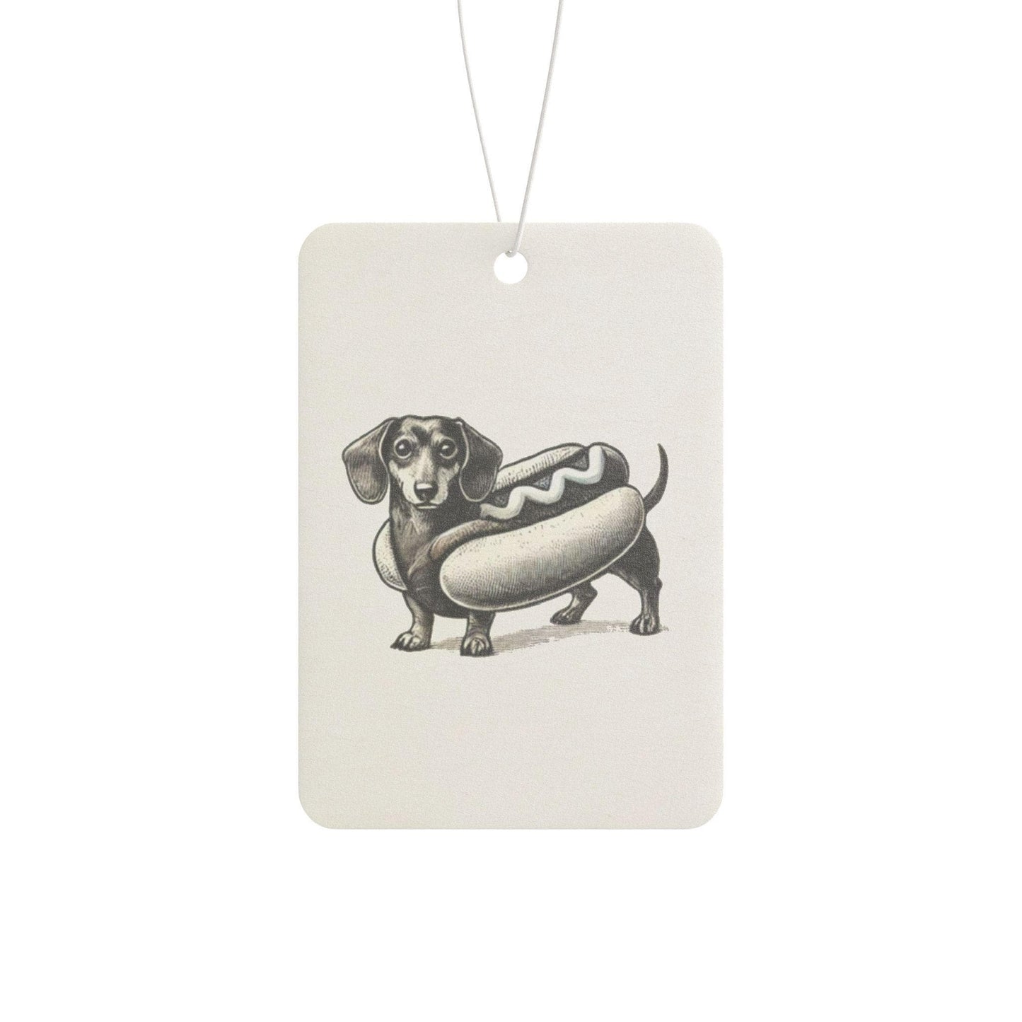 Sausage Dog Car Air Freshener, Dachshund Design, Vehicle Scent Charm, Dog Lover Gift, Auto Interior Decoration, Cute Pet Air Freshner