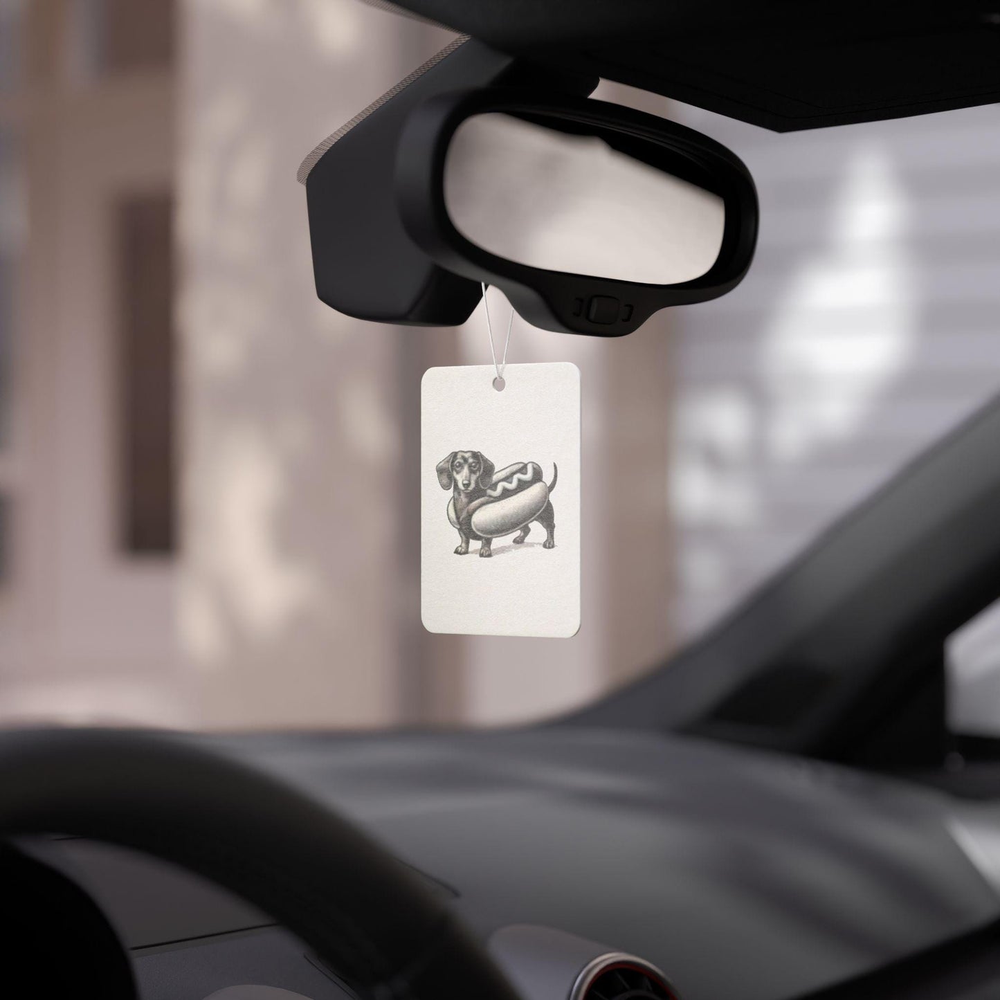 Sausage Dog Car Air Freshener, Dachshund Design, Vehicle Scent Charm, Dog Lover Gift, Auto Interior Decoration, Cute Pet Air Freshner