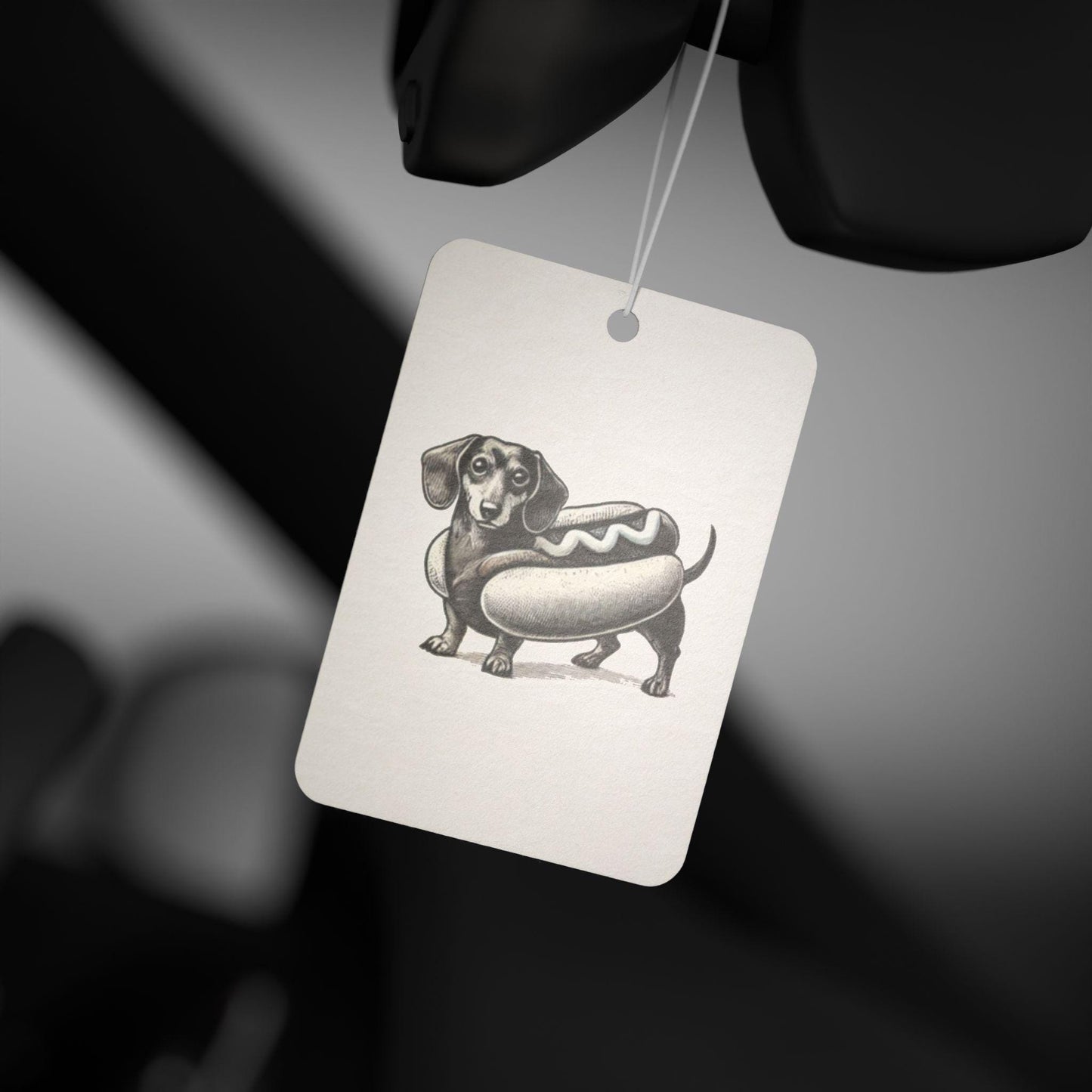 Sausage Dog Car Air Freshener, Dachshund Design, Vehicle Scent Charm, Dog Lover Gift, Auto Interior Decoration, Cute Pet Air Freshner