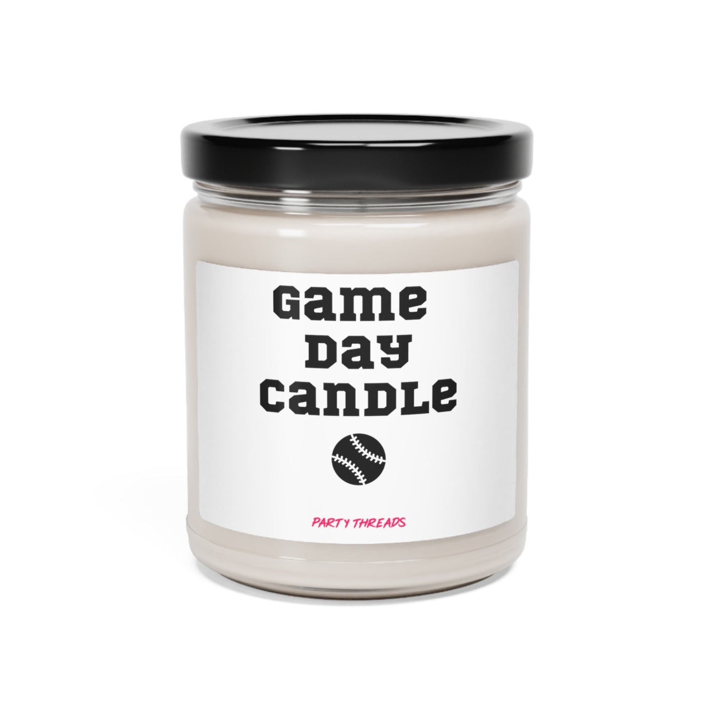 Game Day Candle- Sports Fan- Sports Games- Baseball Player Gift- Little League  - Scented Soy Candle, 9oz