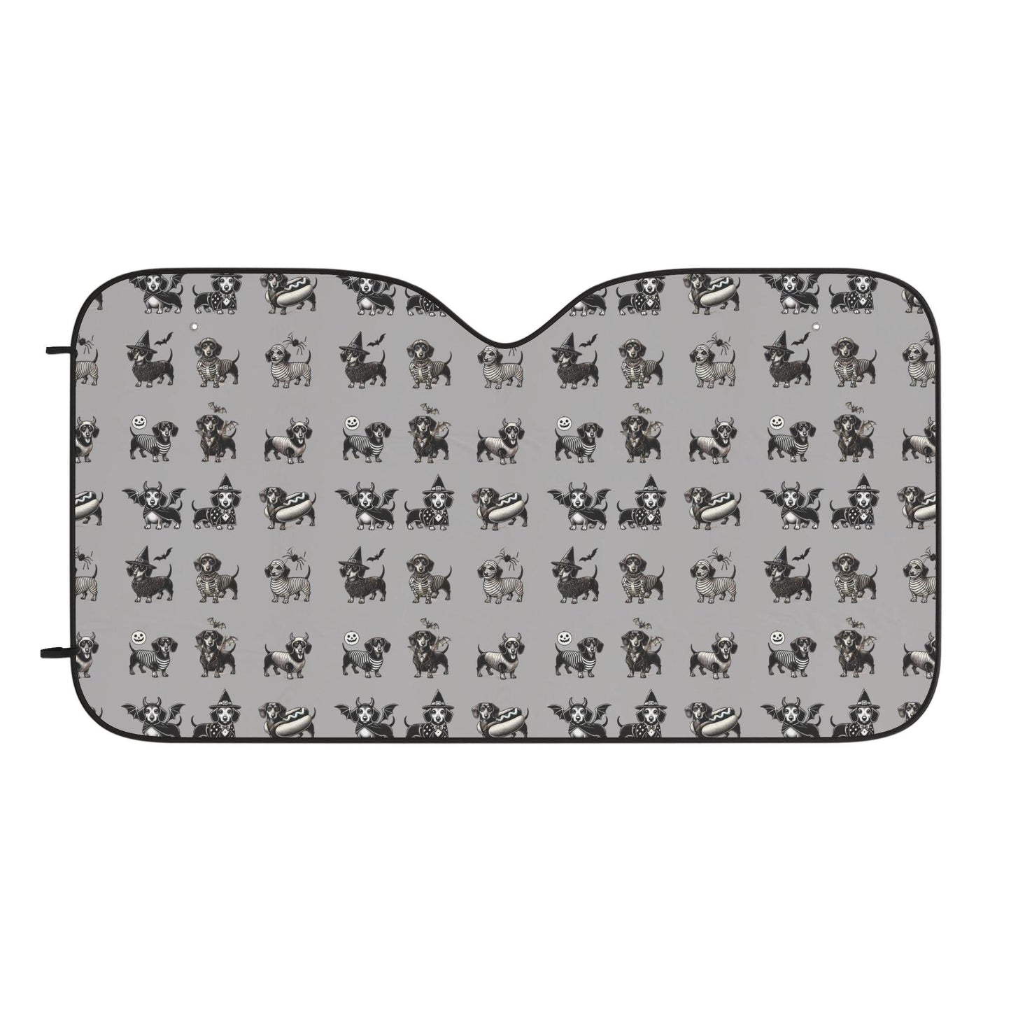 Dachshund in Cute Costumes- Doxie Halloween- Weenie Dog Funny Car Sun Shades